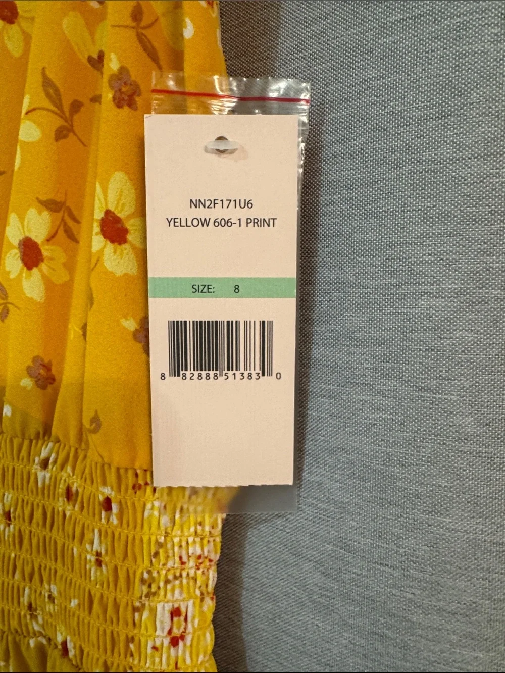 Nanette Lepore Yellow Floral Midi Dress - Picture 2 of 5
